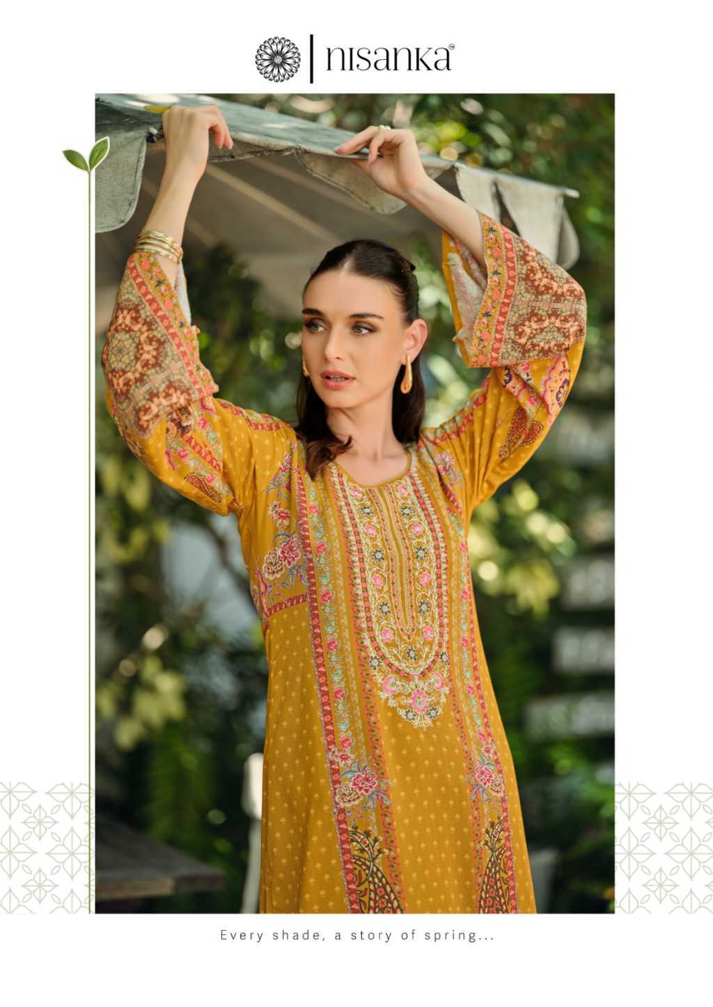 Nisanka Alizeh Cotton Salwar Suit Catalog 4 Pcs (10) Nisanka Alizeh Cotton Salwar Suit Catalog 4 Pcs - Image 11