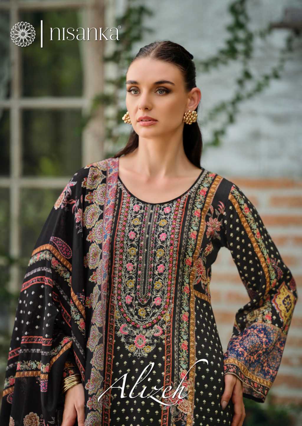 Nisanka Alizeh Cotton Salwar Suit Catalog 4 Pcs (11) Nisanka Alizeh Cotton Salwar Suit Catalog 4 Pcs - Image 12