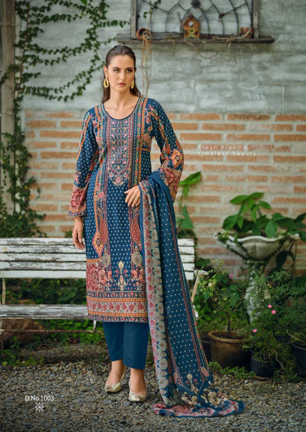 Nisanka Alizeh Cotton Salwar Suit Catalog 4 Pcs (13) Nisanka Alizeh Cotton Salwar Suit Catalog 4 Pcs - Image 14