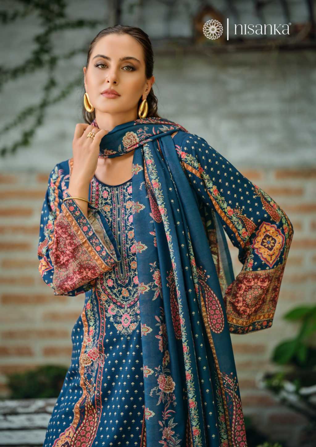 Nisanka Alizeh Cotton Salwar Suit Catalog 4 Pcs (4) Nisanka Alizeh Cotton Salwar Suit Catalog 4 Pcs - Image 5