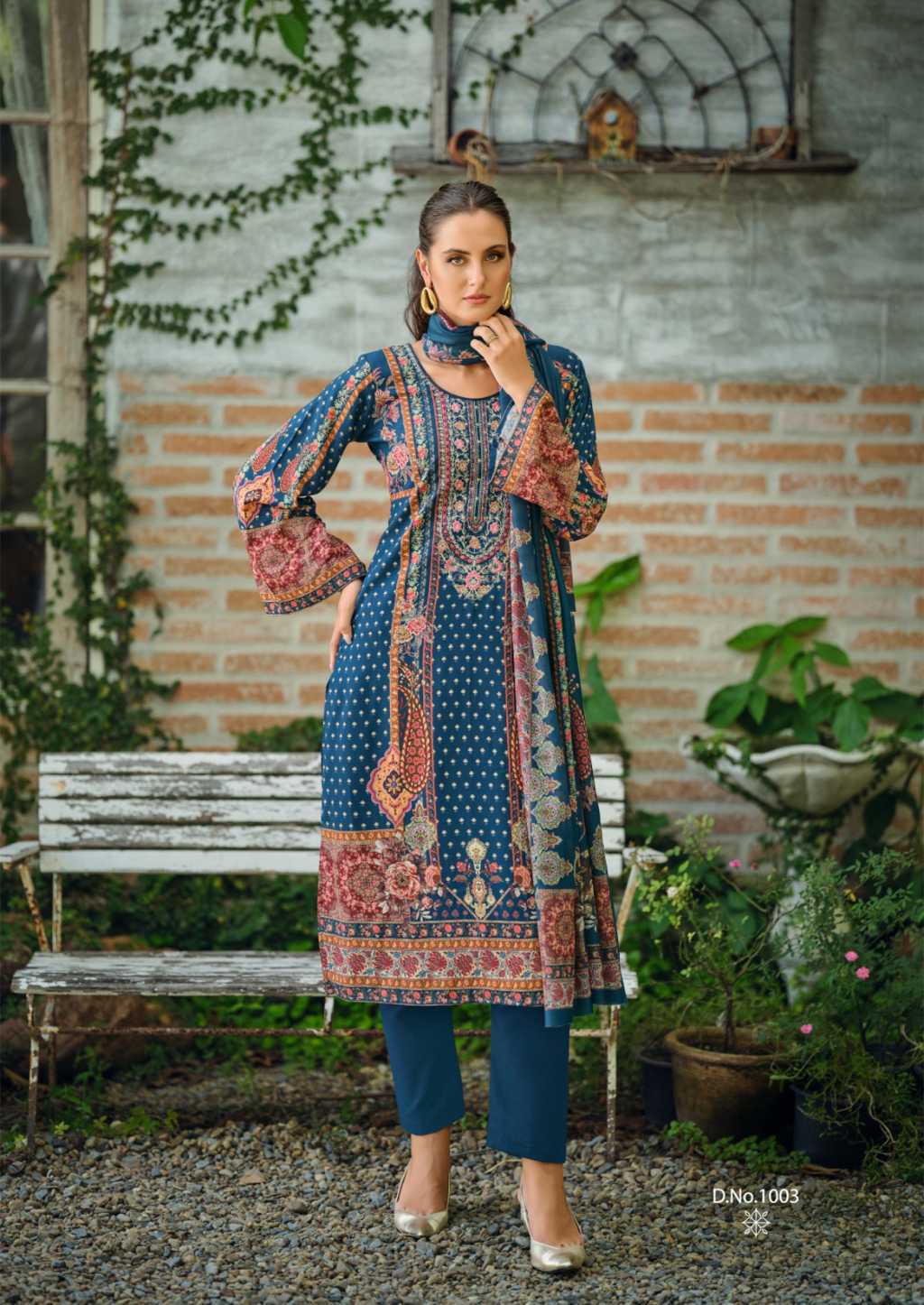 Nisanka Alizeh Cotton Salwar Suit Catalog 4 Pcs (5) Nisanka Alizeh Cotton Salwar Suit Catalog 4 Pcs - Image 6