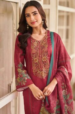 Nisanka Miraal Embroidered Lawn Vol 26 Salwar Suit Catalog 5 Pcs