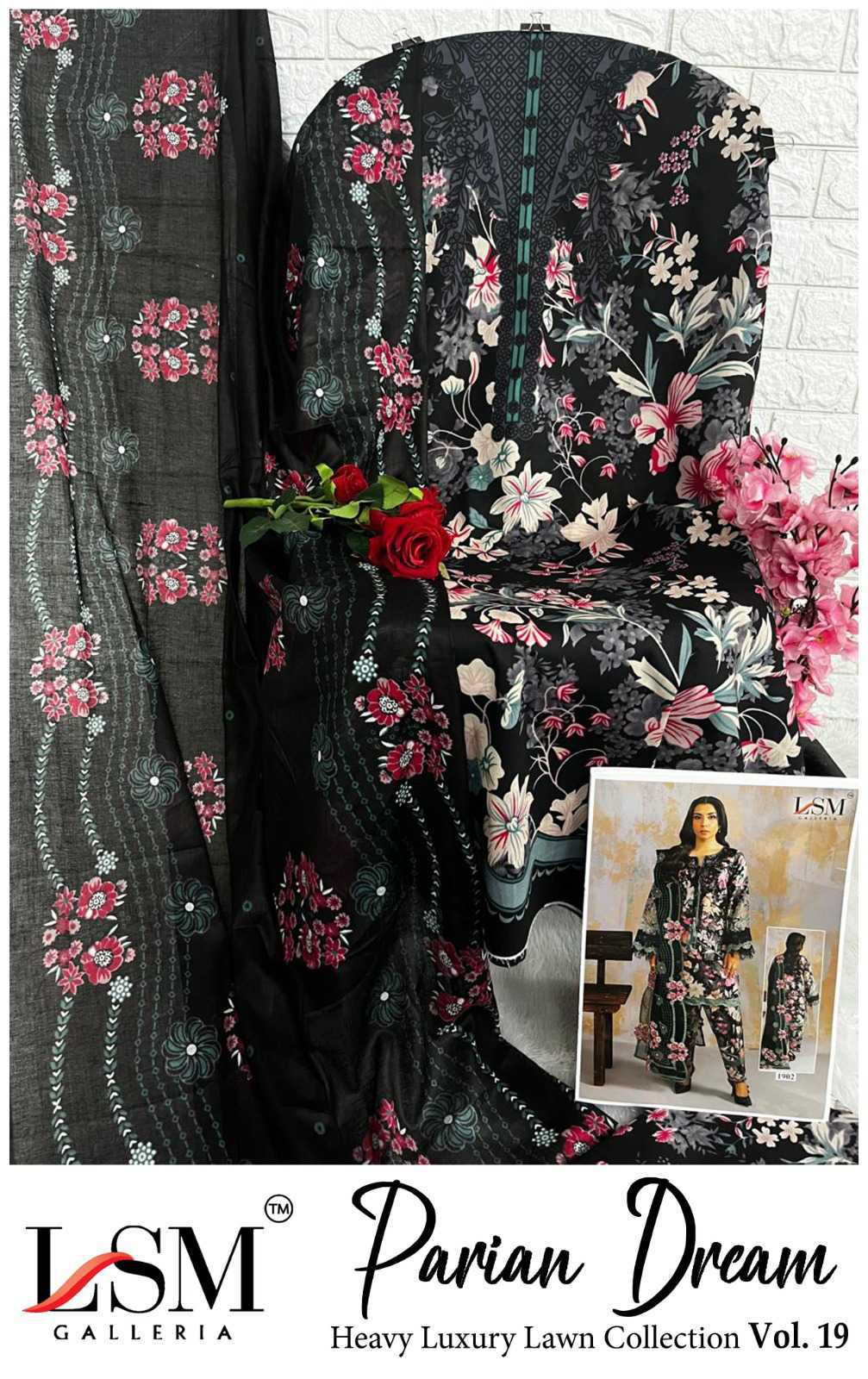 Parian Dream Heavy Luxury Lawn Collection Vol 19 Salwar Suit Catalog 6 Pcs (12) Parian Dream Heavy Luxury Lawn Collection Vol 19 Salwar Suit Catalog 6 Pcs - Image 13