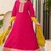 Radhika Gulabo Vol 1 Kurti with Dupatta Bottom Fancy Catalog 6 Pcs