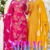 Radhika Suhag Vol 1 Kurti with Dupatta Bottom Fancy Catalog 8 Pcs