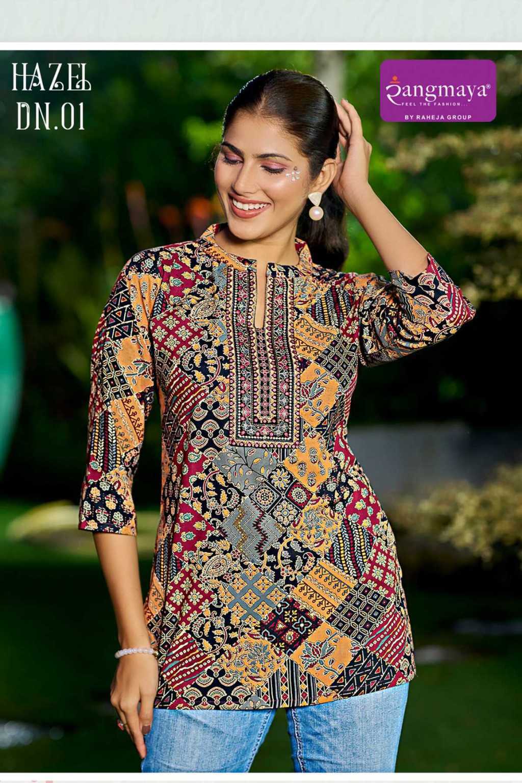 Rangmaya Hazel Tops Batik Catalog 8 Pcs (2) Rangmaya Hazel Tops Batik Catalog 8 Pcs - Image 3