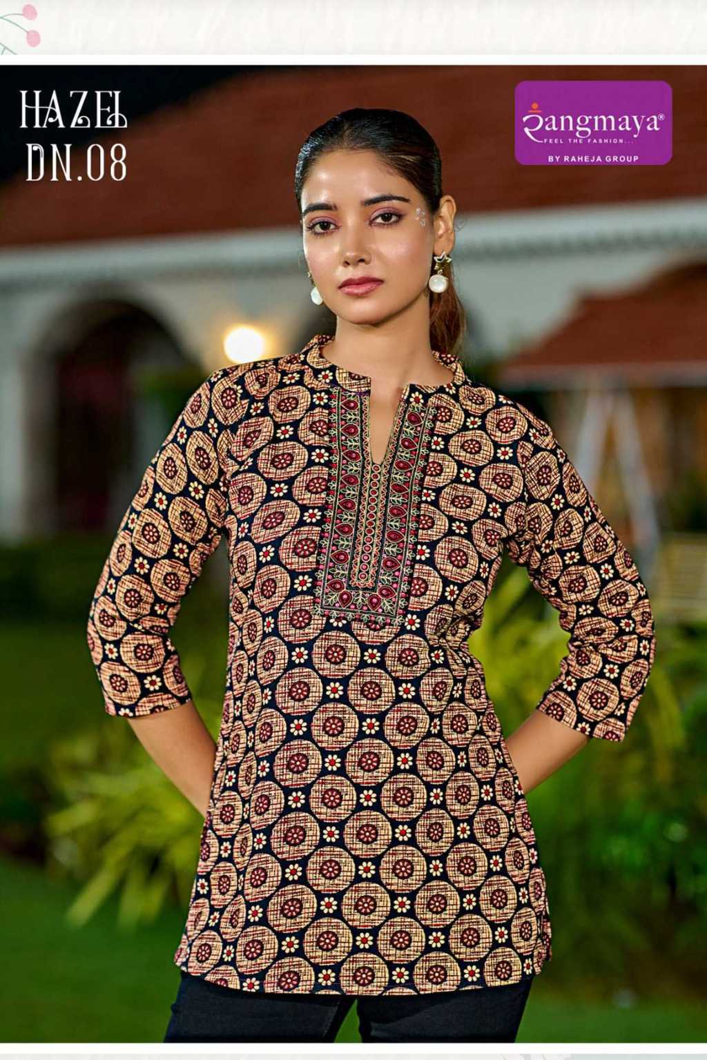 Rangmaya Hazel Tops Batik Catalog 8 Pcs (9) Rangmaya Hazel Tops Batik Catalog 8 Pcs - Image 10