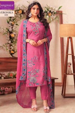 Rangmaya Veronika Muslin Kurti with Dupatta Bottom Catalog 8 Pcs