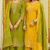 Rangoon Haldi Mehandi Vol 2 by Kessi Chinon Readymade Salwar Suit Catalog 2 Pcs Rangoon Haldi Mehandi Vol 2 by Kessi Chinon Readymade Salwar Suit Catalog 2 Pcs