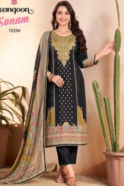 Rangoon Sonam by Kessi Muslin Readymade Salwar Suit Catalog 4 Pcs