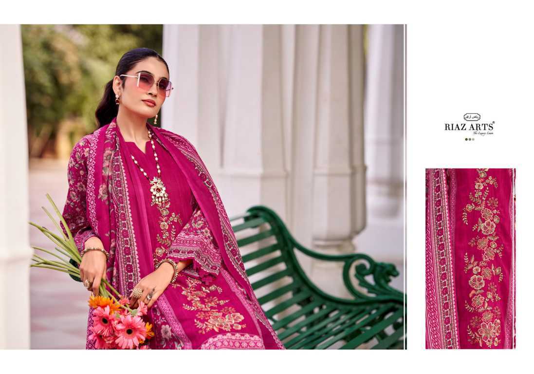 Riaz Arts Nawazish by Mumtaz Arts Cotton Salwar Suit Catalog 6 Pcs (1) Riaz Arts Nawazish by Mumtaz Arts Cotton Salwar Suit Catalog 6 Pcs - Image 2