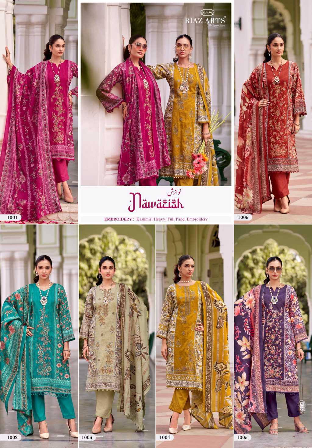 Riaz Arts Nawazish by Mumtaz Arts Cotton Salwar Suit Catalog 6 Pcs (12) Riaz Arts Nawazish by Mumtaz Arts Cotton Salwar Suit Catalog 6 Pcs - Image 13