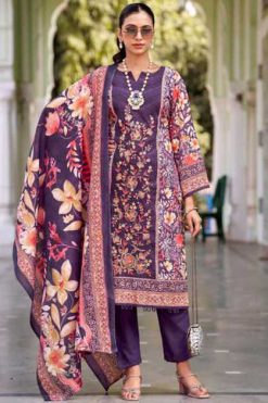 Riaz Arts Nawazish by Mumtaz Arts Cotton Salwar Suit Catalog 6 Pcs