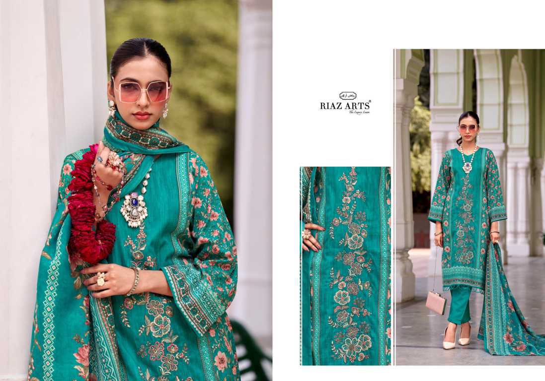 Riaz Arts Nawazish by Mumtaz Arts Cotton Salwar Suit Catalog 6 Pcs (4) Riaz Arts Nawazish by Mumtaz Arts Cotton Salwar Suit Catalog 6 Pcs - Image 5