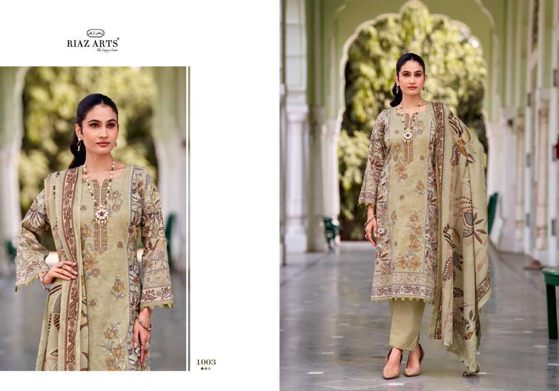 Riaz Arts Nawazish by Mumtaz Arts Cotton Salwar Suit Catalog 6 Pcs (5) Riaz Arts Nawazish by Mumtaz Arts Cotton Salwar Suit Catalog 6 Pcs - Image 6