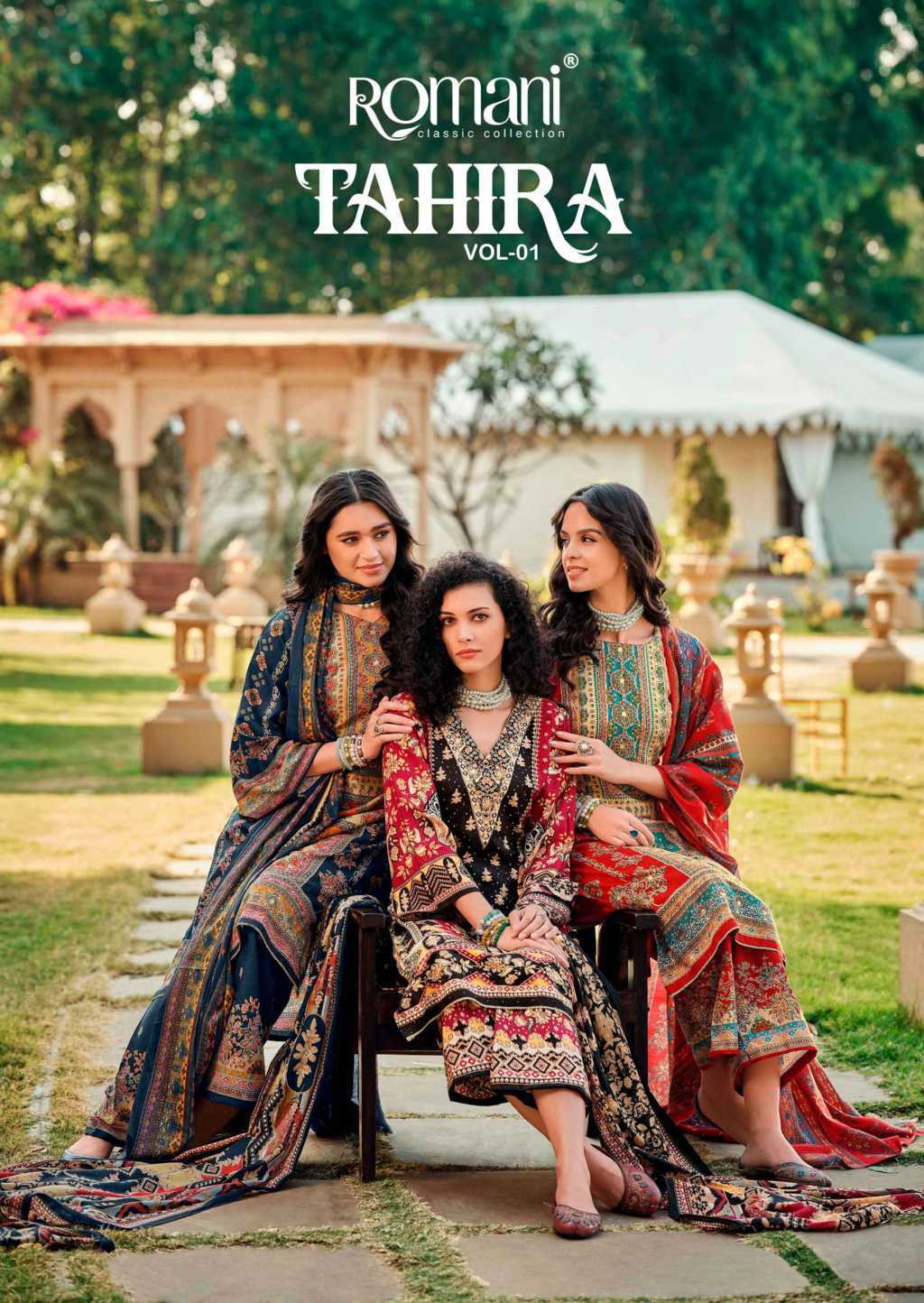 Romani Tahira Cotton Salwar Suit Catalog 8 Pcs (1) Romani Tahira Cotton Salwar Suit Catalog 8 Pcs - Image 2