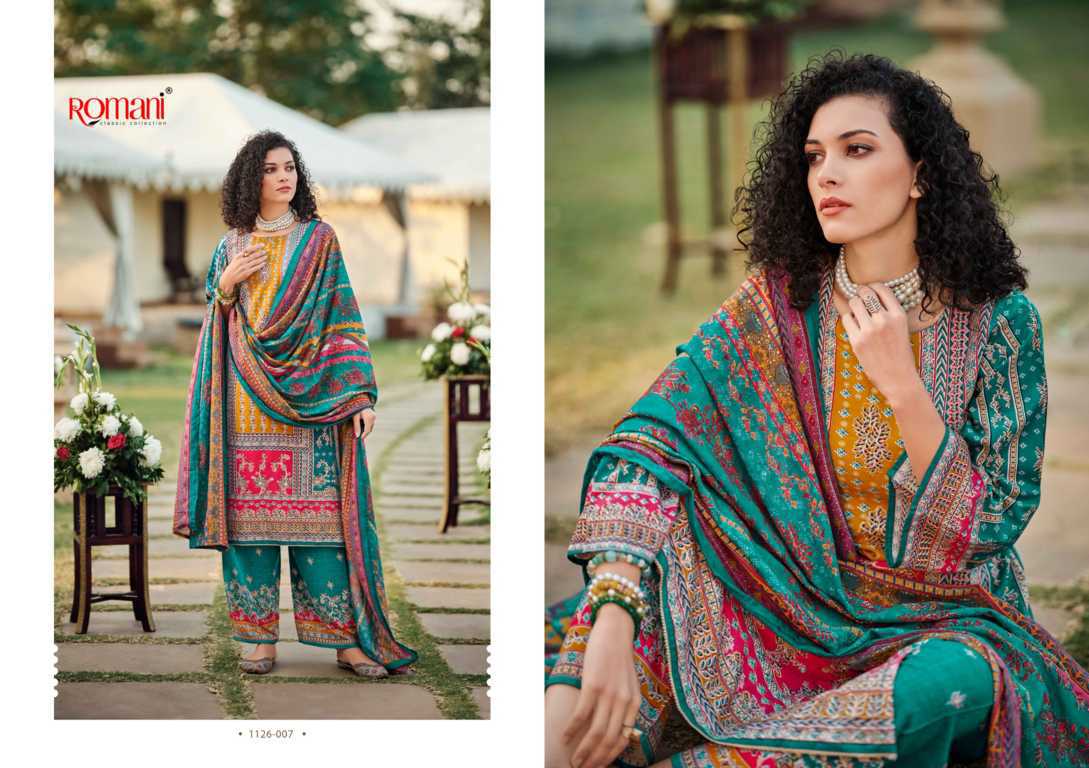 Romani Tahira Cotton Salwar Suit Catalog 8 Pcs (10) Romani Tahira Cotton Salwar Suit Catalog 8 Pcs - Image 11