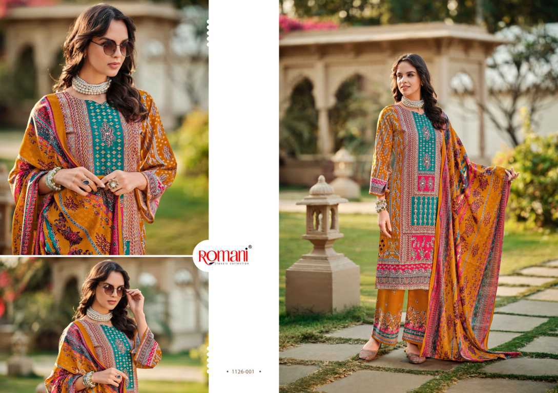 Romani Tahira Cotton Salwar Suit Catalog 8 Pcs (3) Romani Tahira Cotton Salwar Suit Catalog 8 Pcs - Image 4