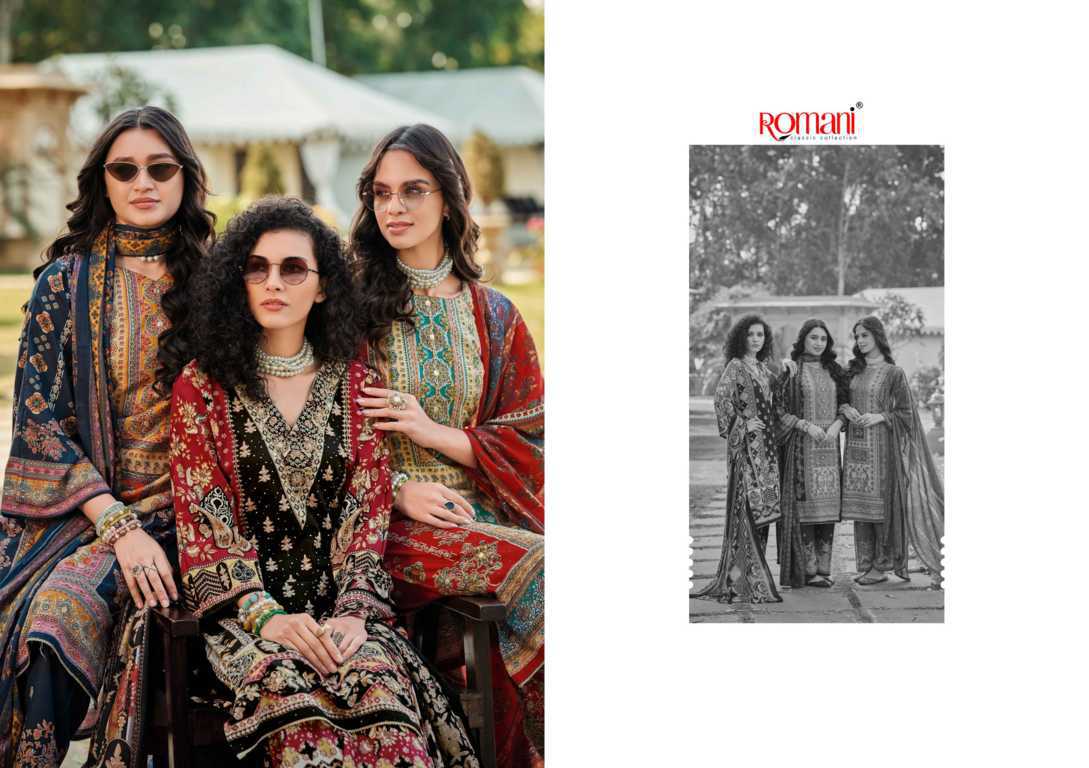 Romani Tahira Cotton Salwar Suit Catalog 8 Pcs (7) Romani Tahira Cotton Salwar Suit Catalog 8 Pcs - Image 8