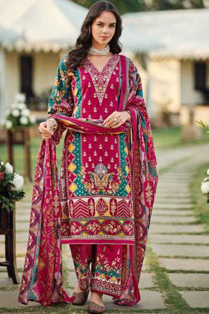Romani Tahira Cotton Salwar Suit Catalog 8 Pcs Romani Tahira Cotton Salwar Suit Catalog 8 Pcs