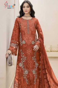 Shree Fabs Chiffons SF 5534 NX Chiffon Salwar Suit Catalog 3 Pcs