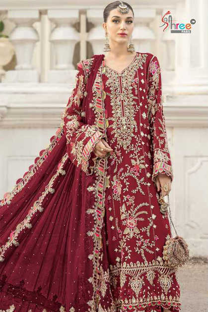 Shree Fabs Maria B Chiffons SF 5504 New Color Chiffon Salwar Suit Catalog 4 Pcs Shree Fabs Maria B Chiffons SF 5504 New Color Chiffon Salwar Suit Catalog 4 Pcs
