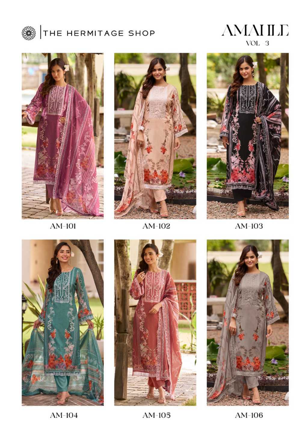The Heritage Shop Amahle Vol 3 Cotton Salwar Suit Catalog 6 Pcs (19) The Heritage Shop Amahle Vol 3 Cotton Salwar Suit Catalog 6 Pcs - Image 20