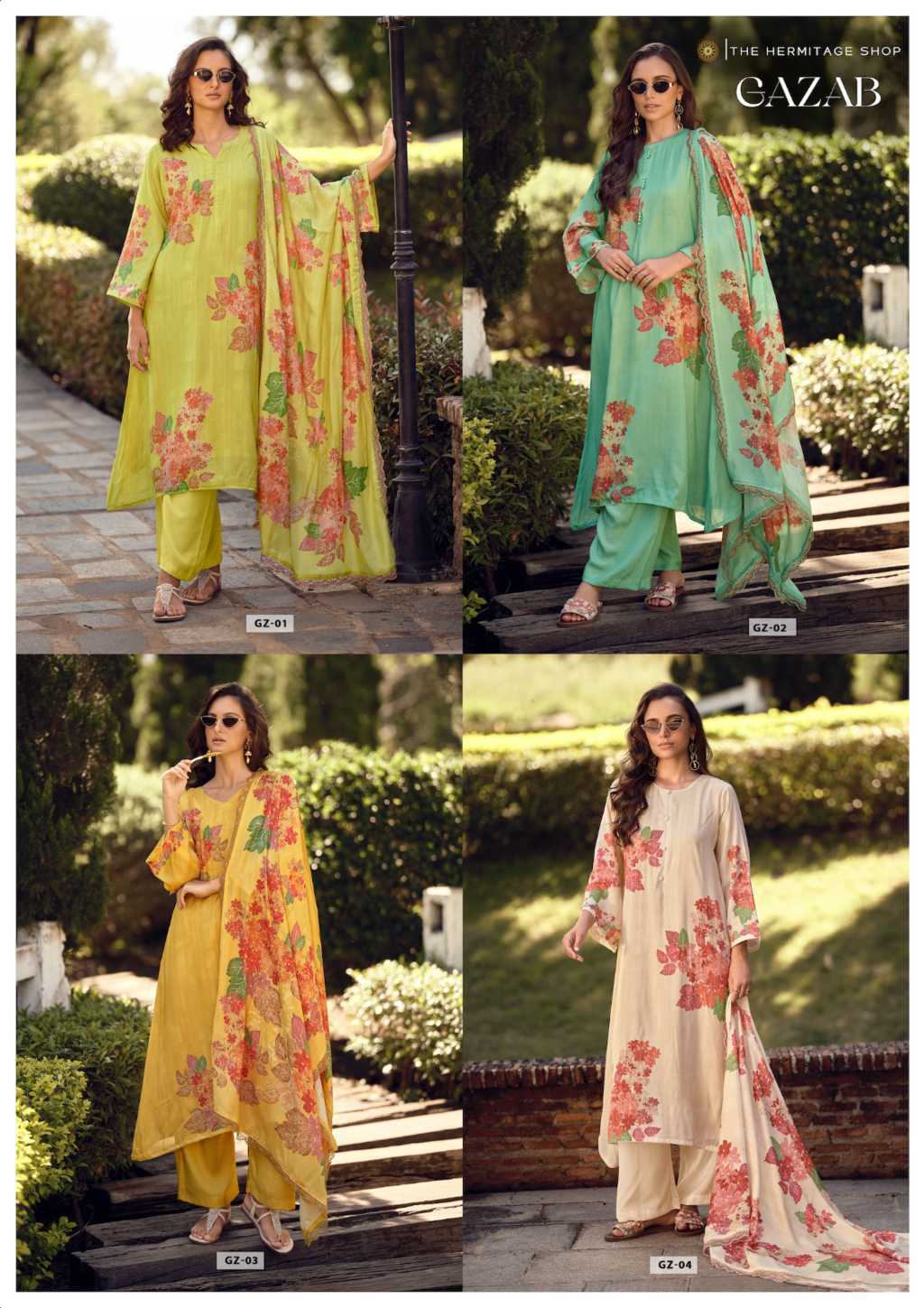 The Heritage Shop Gazab Viscose Salwar Suit Catalog 4 Pcs (20) The Heritage Shop Gazab Viscose Salwar Suit Catalog 4 Pcs - Image 21