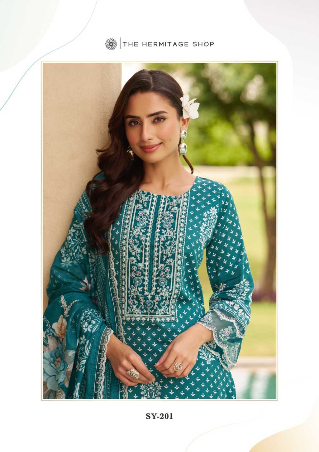 The Heritage Shop Sylhet Viscose Salwar Suit Catalog 6 Pcs (10) The Heritage Shop Sylhet Viscose Salwar Suit Catalog 6 Pcs - Image 11