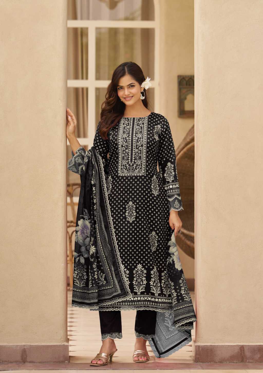 The Heritage Shop Sylhet Viscose Salwar Suit Catalog 6 Pcs (14) The Heritage Shop Sylhet Viscose Salwar Suit Catalog 6 Pcs - Image 15