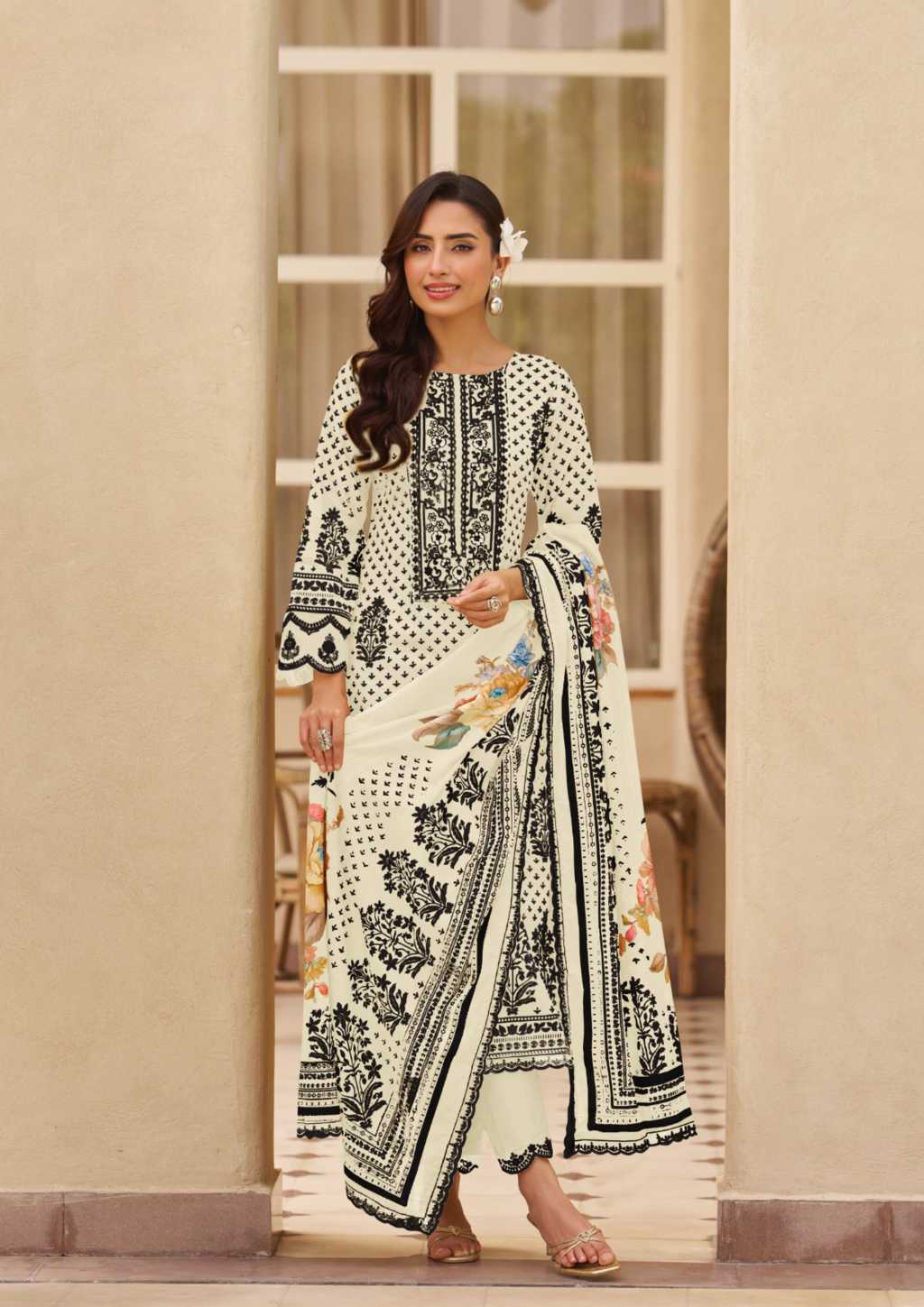 The Heritage Shop Sylhet Viscose Salwar Suit Catalog 6 Pcs (7) The Heritage Shop Sylhet Viscose Salwar Suit Catalog 6 Pcs - Image 8