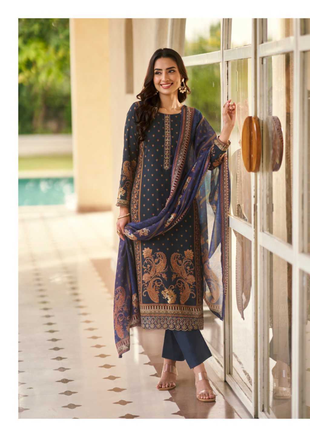 The Hermitage Shop Paisely Vol 2 Viscose Salwar Suit Catalog 6 Pcs (12) The Hermitage Shop Paisely Vol 2 Viscose Salwar Suit Catalog 6 Pcs - Image 13