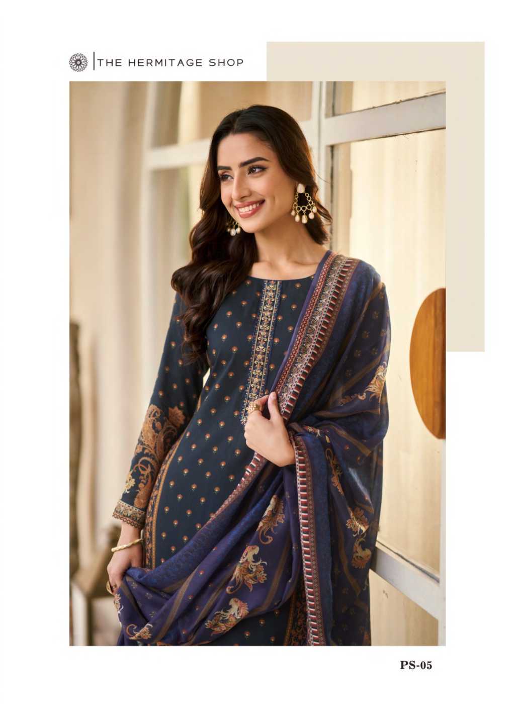 The Hermitage Shop Paisely Vol 2 Viscose Salwar Suit Catalog 6 Pcs (17) The Hermitage Shop Paisely Vol 2 Viscose Salwar Suit Catalog 6 Pcs - Image 18