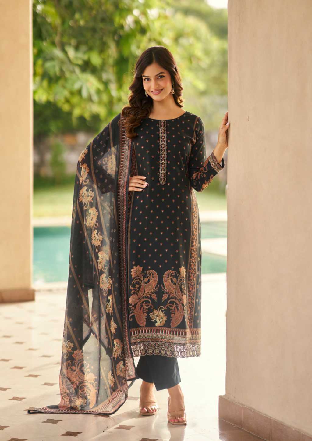 The Hermitage Shop Paisely Vol 2 Viscose Salwar Suit Catalog 6 Pcs (18) The Hermitage Shop Paisely Vol 2 Viscose Salwar Suit Catalog 6 Pcs - Image 19