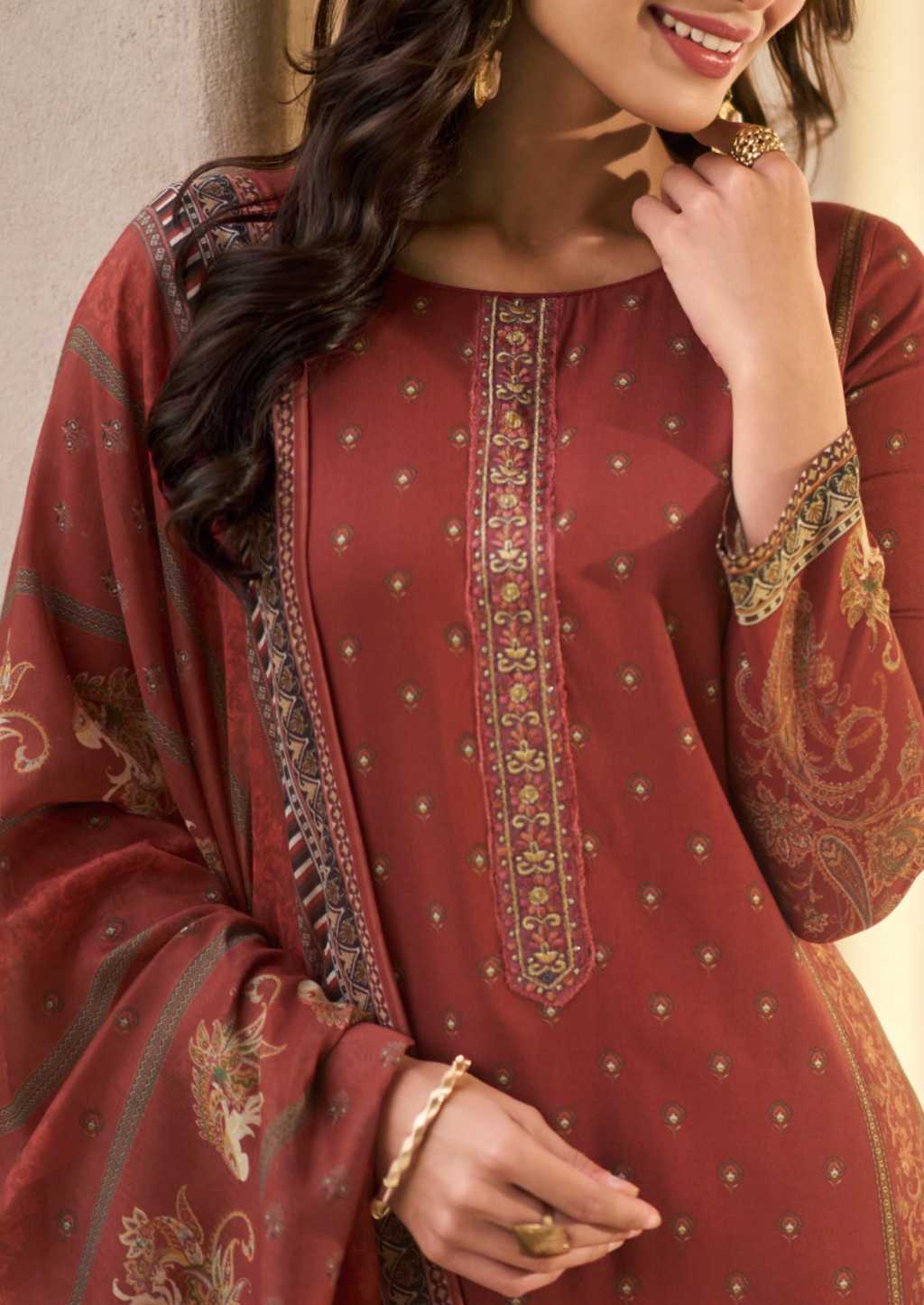 The Hermitage Shop Paisely Vol 2 Viscose Salwar Suit Catalog 6 Pcs (20) The Hermitage Shop Paisely Vol 2 Viscose Salwar Suit Catalog 6 Pcs - Image 21