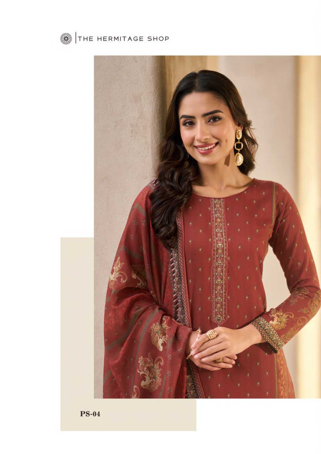 The Hermitage Shop Paisely Vol 2 Viscose Salwar Suit Catalog 6 Pcs (3) The Hermitage Shop Paisely Vol 2 Viscose Salwar Suit Catalog 6 Pcs - Image 4