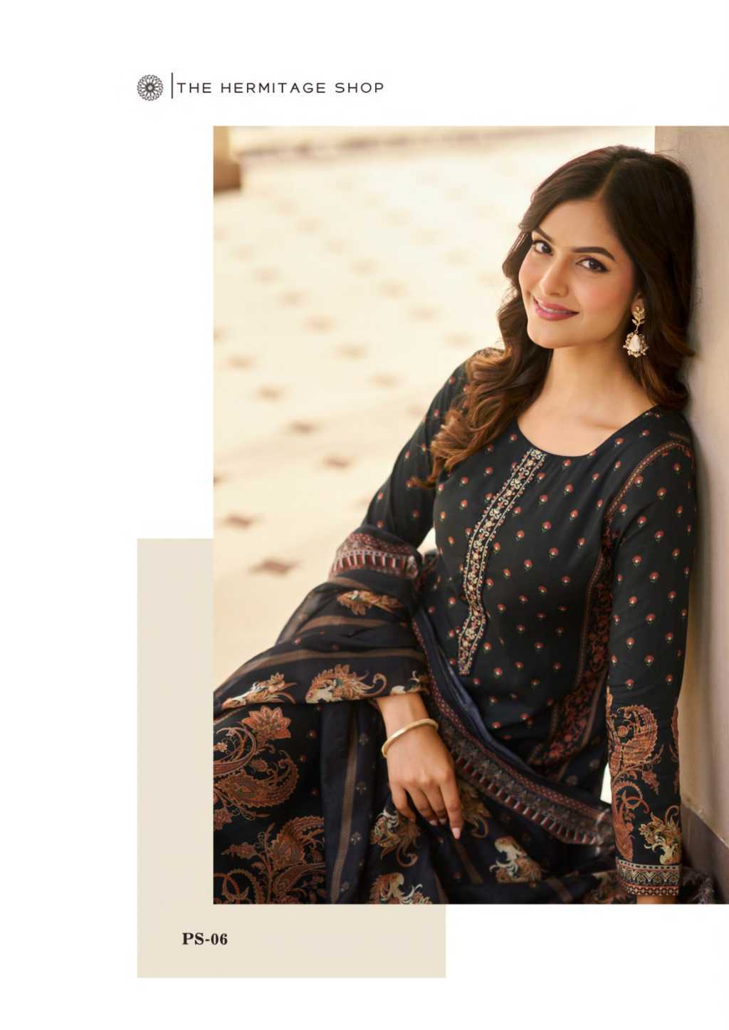 The Hermitage Shop Paisely Vol 2 Viscose Salwar Suit Catalog 6 Pcs (4) The Hermitage Shop Paisely Vol 2 Viscose Salwar Suit Catalog 6 Pcs - Image 5
