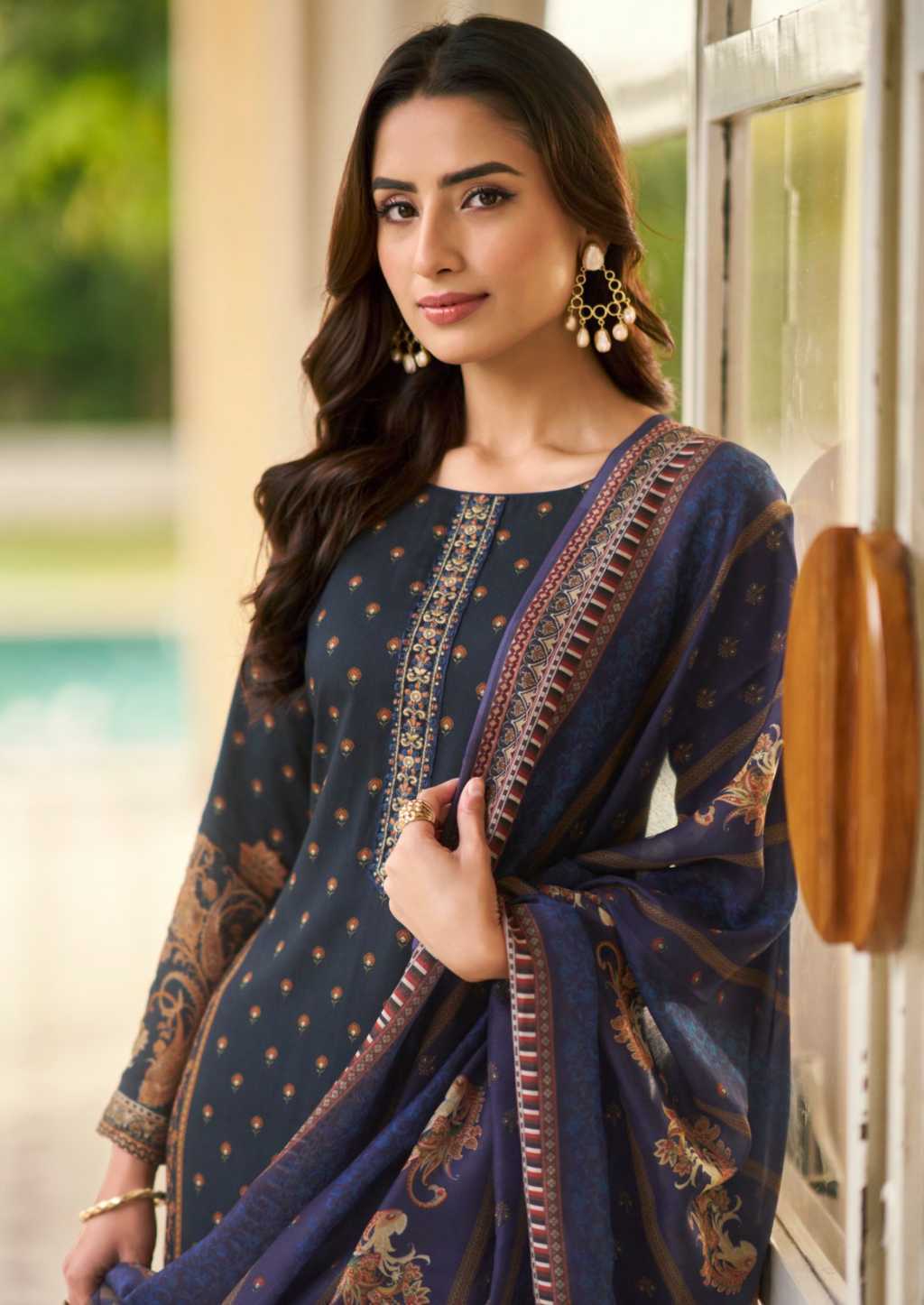 The Hermitage Shop Paisely Vol 2 Viscose Salwar Suit Catalog 6 Pcs (6) The Hermitage Shop Paisely Vol 2 Viscose Salwar Suit Catalog 6 Pcs - Image 7