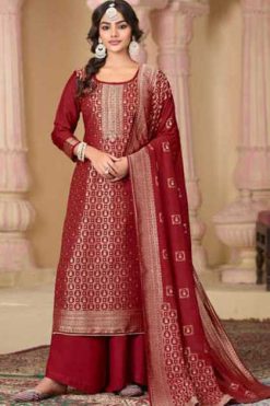 Triple Hanshika Vol 5 Muslin Salwar Suit Catalog 6 Pcs
