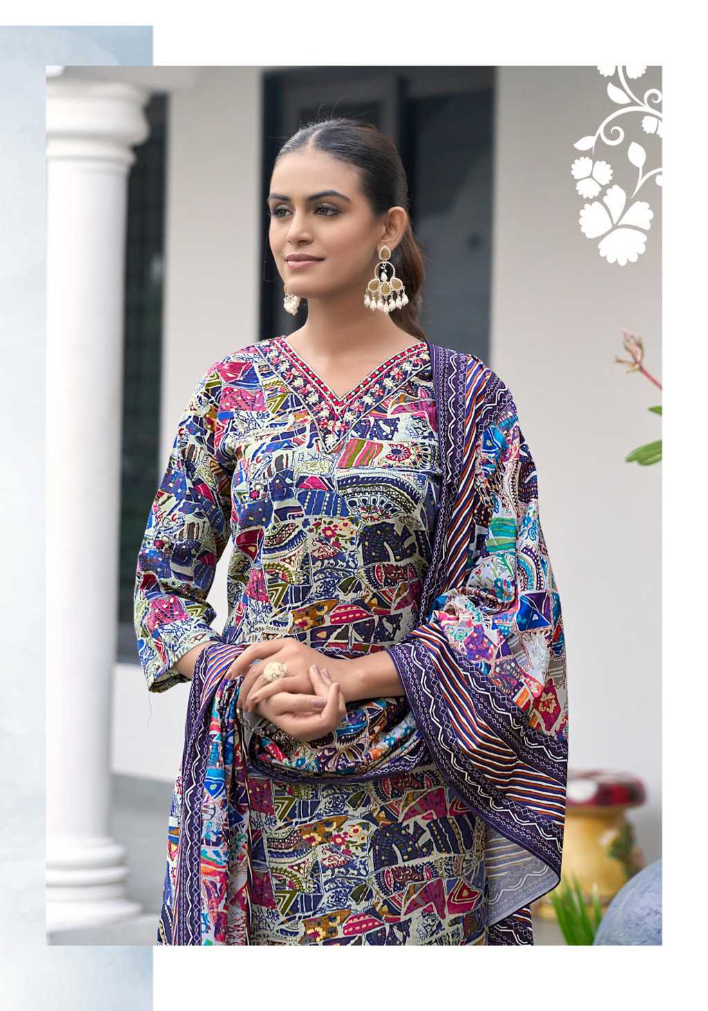 Vaniska Sunrise Vol 3 Kurti with Dupatta Bottom Fancy Catalog 8 Pcs (11) Vaniska Sunrise Vol 3 Kurti with Dupatta Bottom Fancy Catalog 8 Pcs - Image 12