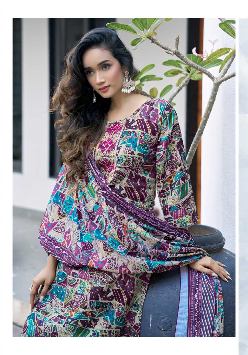 Vaniska Sunrise Vol 3 Kurti with Dupatta Bottom Fancy Catalog 8 Pcs (3) Vaniska Sunrise Vol 3 Kurti with Dupatta Bottom Fancy Catalog 8 Pcs - Image 4