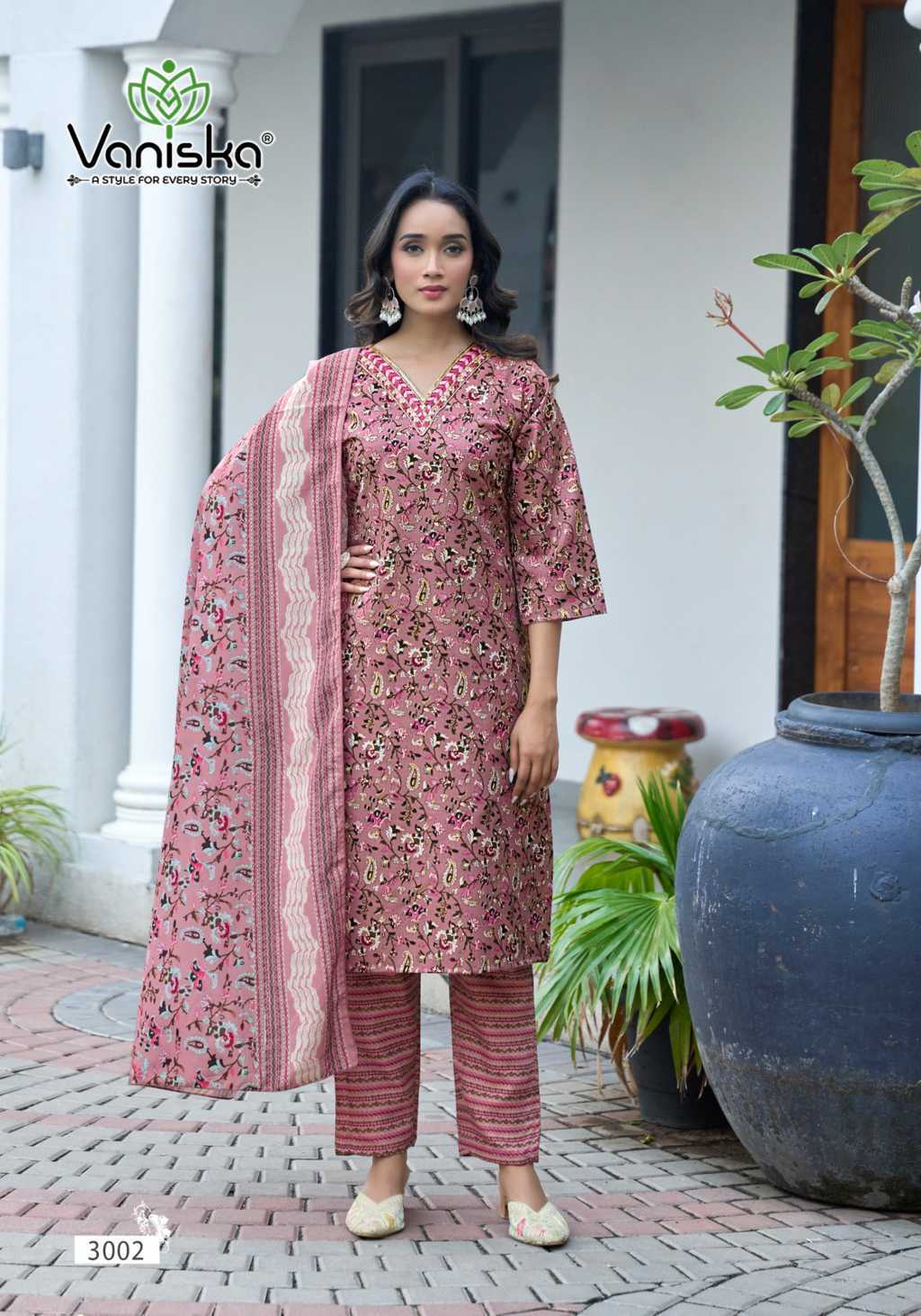 Vaniska Sunrise Vol 3 Kurti with Dupatta Bottom Fancy Catalog 8 Pcs (4) Vaniska Sunrise Vol 3 Kurti with Dupatta Bottom Fancy Catalog 8 Pcs - Image 5