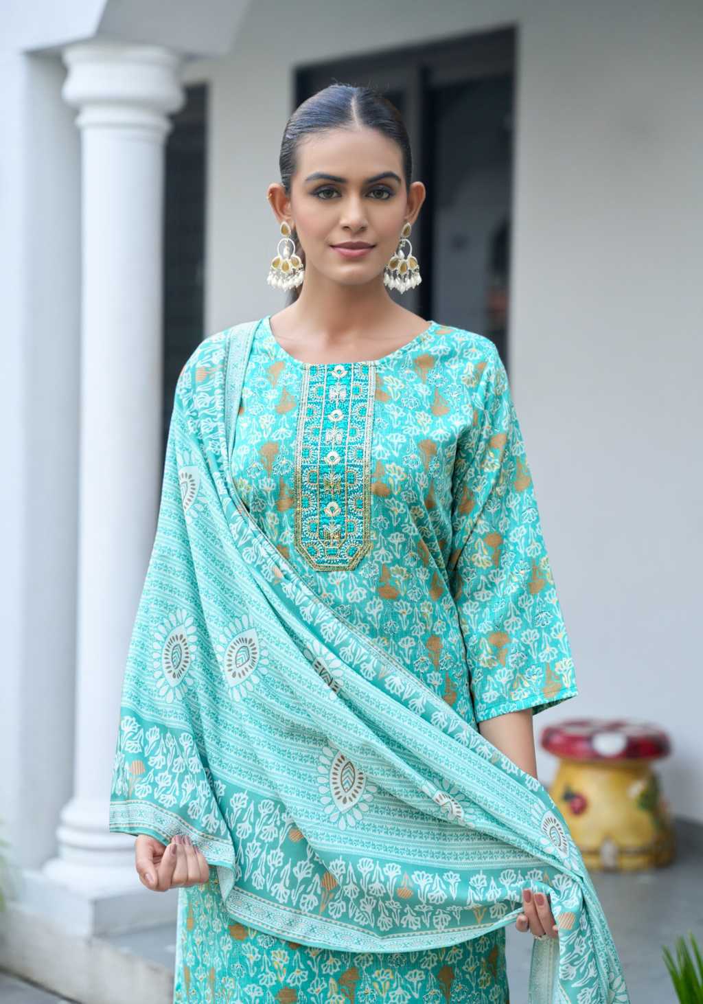 Vaniska Sunrise Vol 3 Kurti with Dupatta Bottom Fancy Catalog 8 Pcs (6) Vaniska Sunrise Vol 3 Kurti with Dupatta Bottom Fancy Catalog 8 Pcs - Image 7