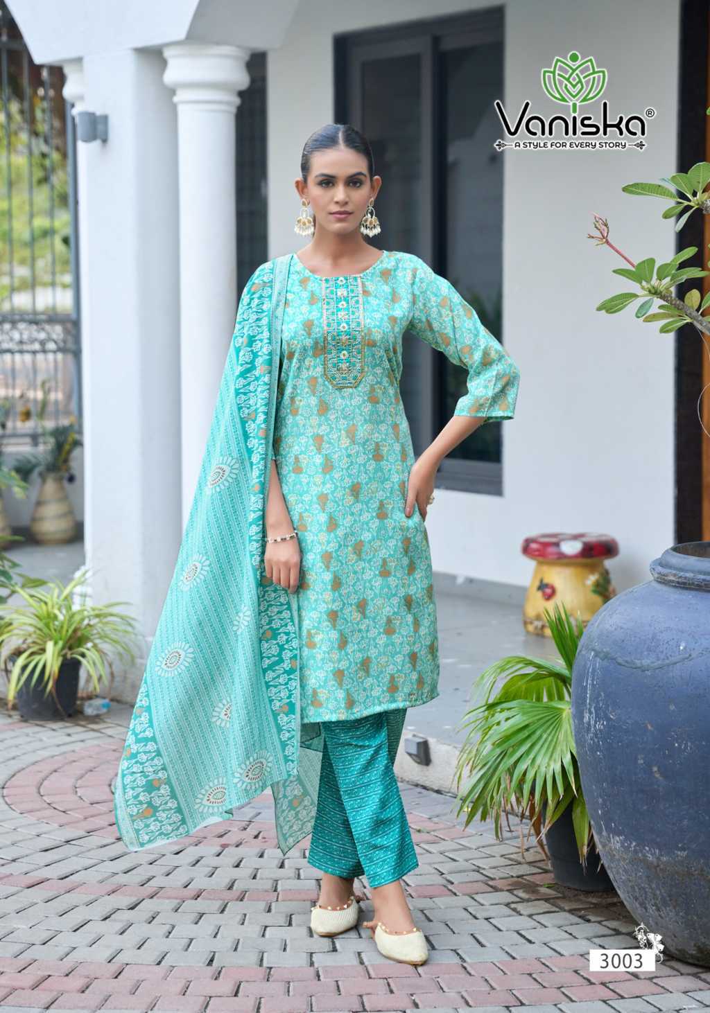 Vaniska Sunrise Vol 3 Kurti with Dupatta Bottom Fancy Catalog 8 Pcs (7) Vaniska Sunrise Vol 3 Kurti with Dupatta Bottom Fancy Catalog 8 Pcs - Image 8