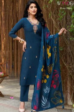 Woodee Miralee Kurti with Dupatta Bottom Viscose Catalog 6 Pcs