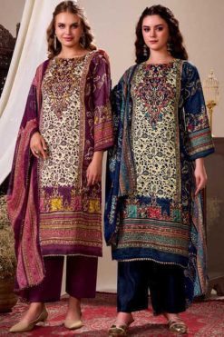 Zulfat Haniya by Belliza Cotton Salwar Suit Catalog 4 Pcs