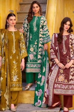 Zulfat Meenakaari by Belliza Cotton Salwar Suit Catalog 6 Pcs