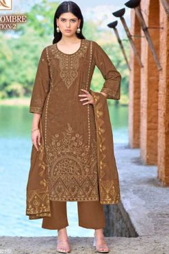 Alok Jade Ombre Vol 2 Cotton Salwar Suit Catalog 6 Pcs