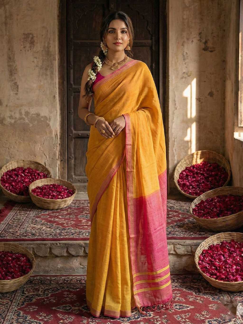 Astita Varnda Cotton Saree Sari Catalog 6 Pcs (1) Astita Varnda Cotton Saree Sari Catalog 6 Pcs - Image 2