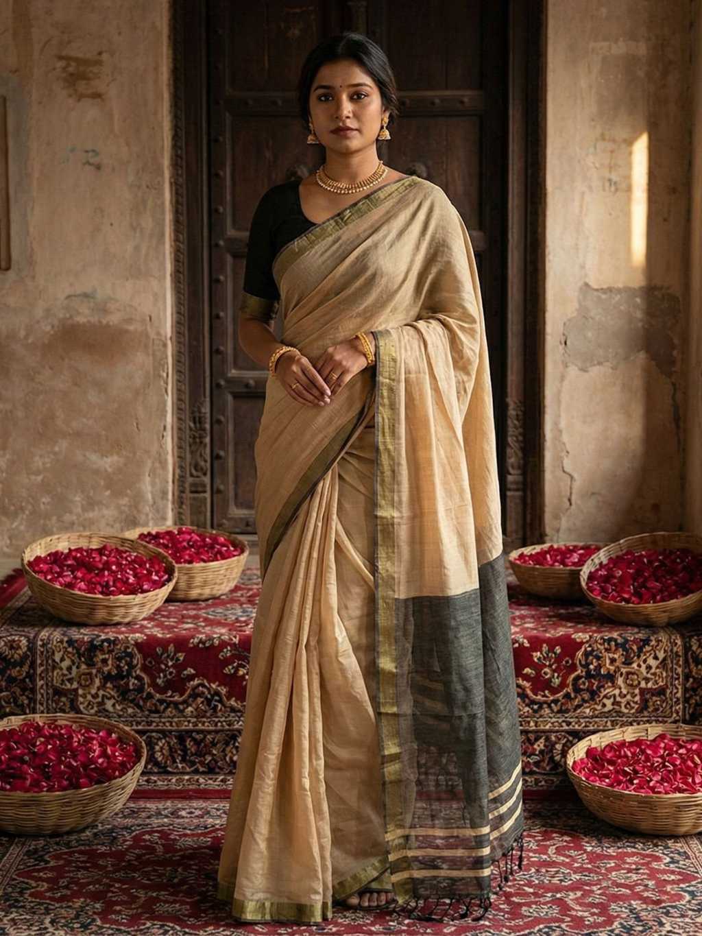 Astita Varnda Cotton Saree Sari Catalog 6 Pcs (3) Astita Varnda Cotton Saree Sari Catalog 6 Pcs - Image 4